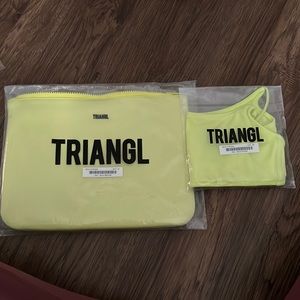 citrone mica triangl bikini